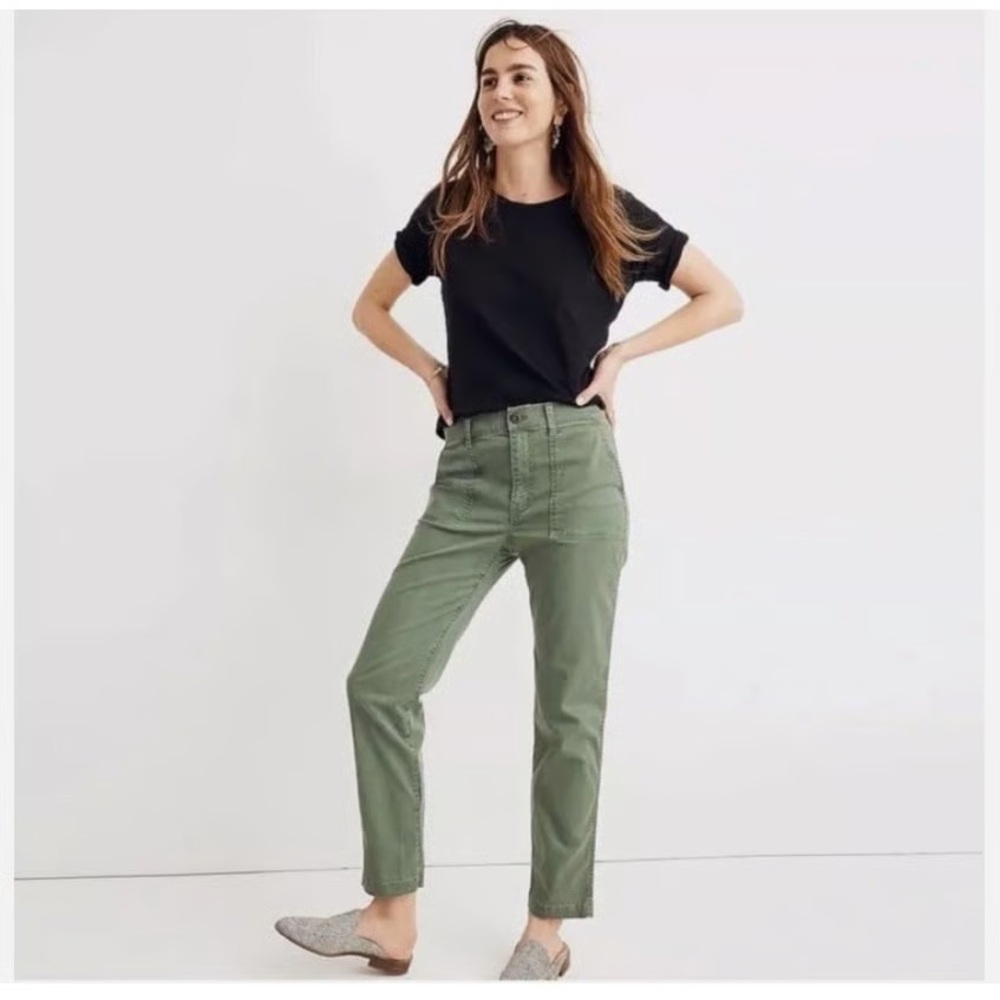 Madewell Stovepipe Fatigue Pants